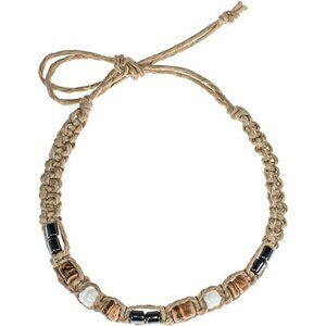 Trendy Anklet with Coconut Shell Beads